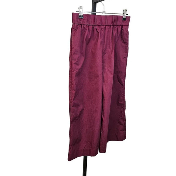 COS Womens Wide Leg  Crop Pants Size 2 Cotton - Picture 7 of 7